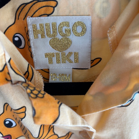 Hugo Loves Tiki Fish Romper - Picture 2 of 3